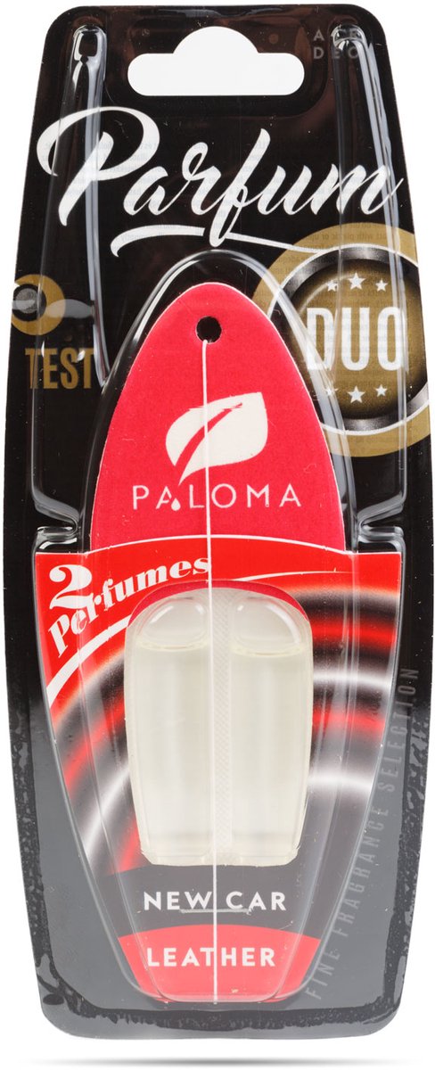 Auto Luchtverfrisser Duo – New Car & Rally Geur – 2 x 3 ml Parfum – Werkt tot 6 Weken – Langdurige Geurverspreiding voor Auto Interieur [P10524]