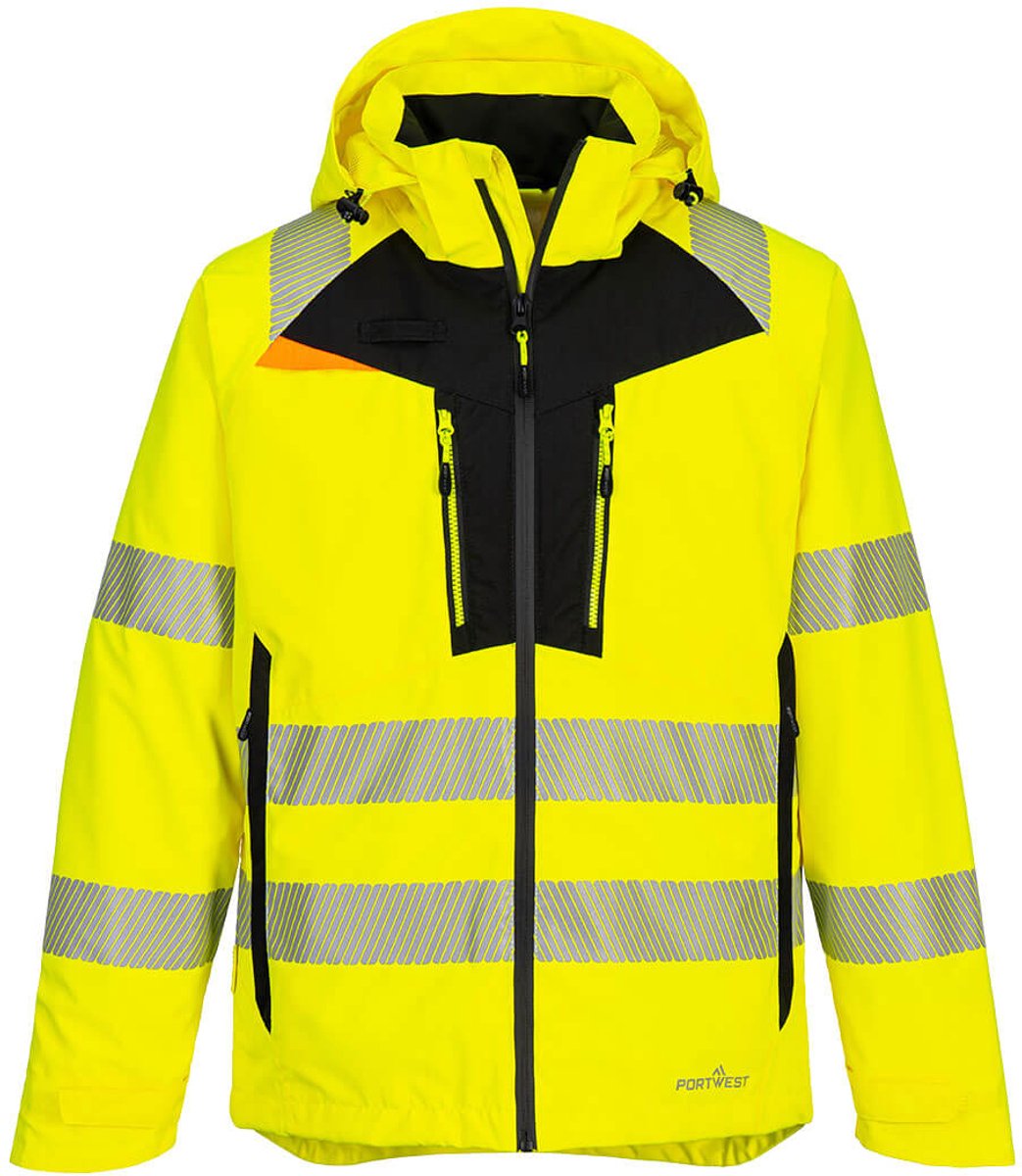 Portwest DX4 Hi-Vis Regenjack DX462 - Geel - 6XL