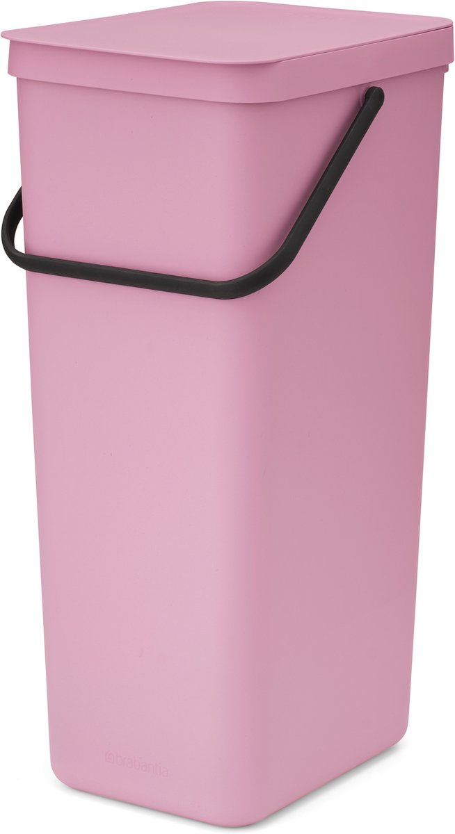 Brabantia Sort & Go Prullenbak - 40 l - Lilac Pink