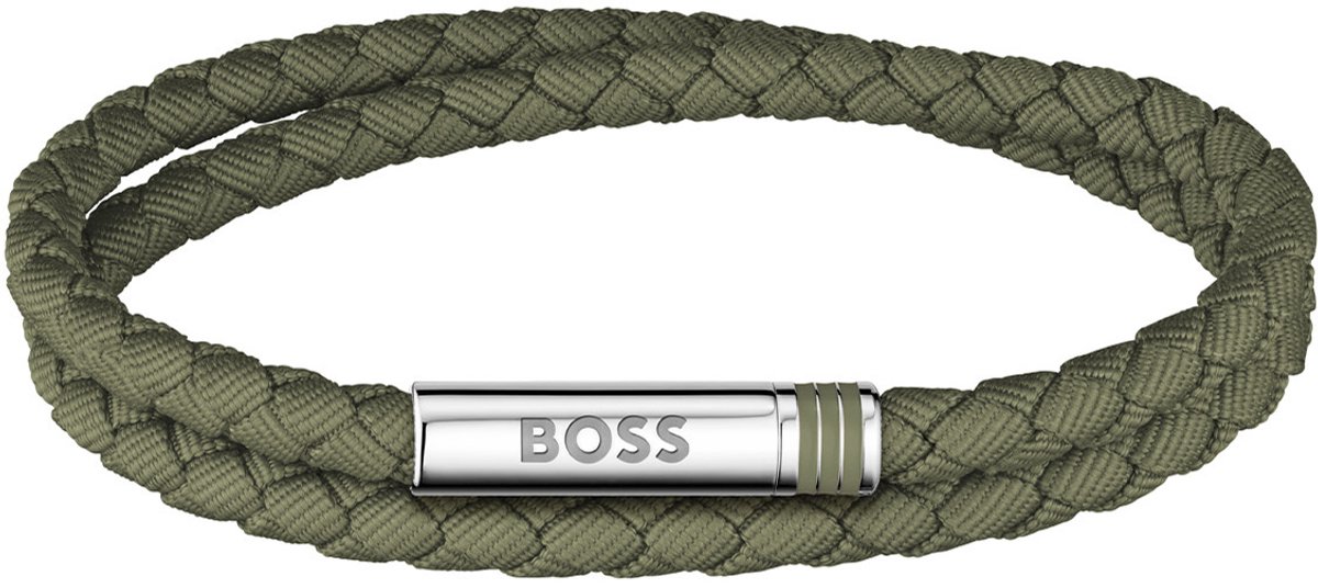 Hugo Boss - Textielen Armband Voor Heren