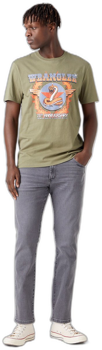 T-shirt Wrangler Graphic Groen