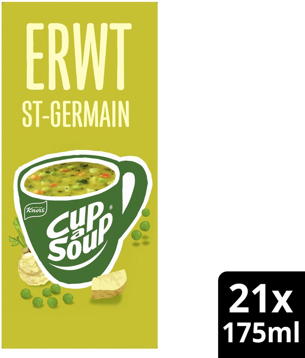 Cup a soup knorr erwtensoep 175ml | 4 stuks