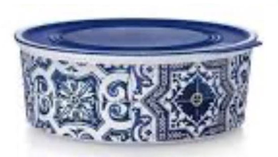 Boite ronde à biscuits tupperware : Achat occasion