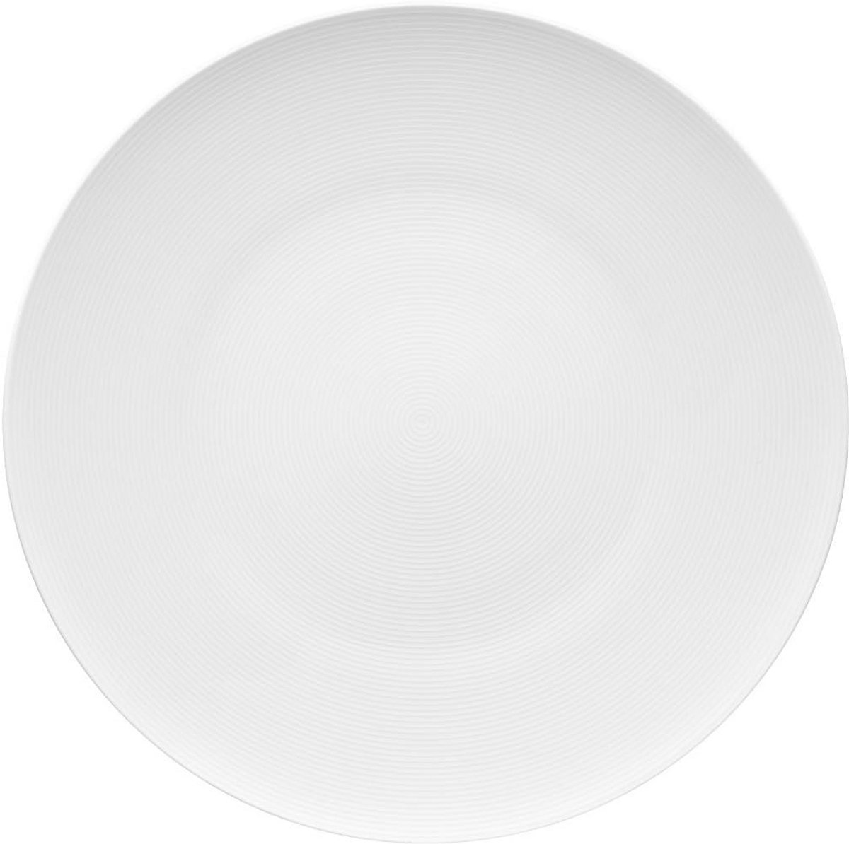 Wit bord 33 cm dineren stijl