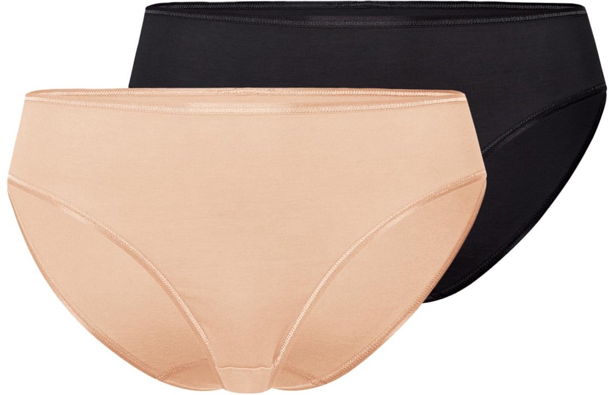 Hanro Dames midi slip 2 pack Cotton Seamless