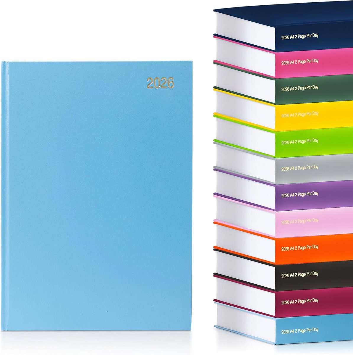 Jaarplanner 2024 - Weekplanner & Dagplanner - Hardback Bureelplanner
