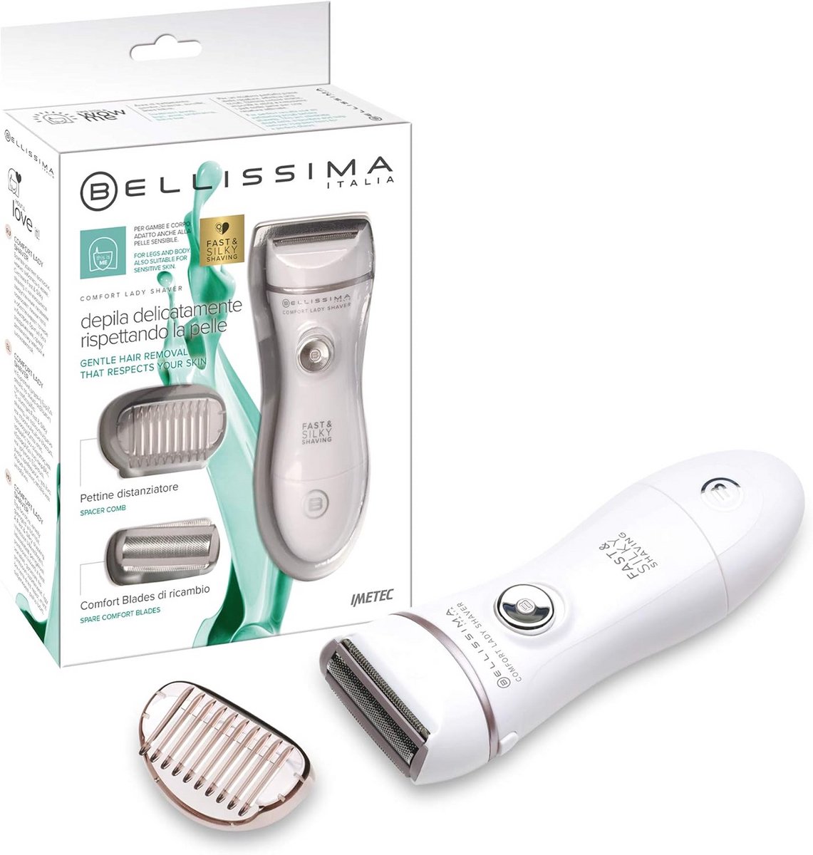 Elektrische Ladyshaver voor Gladde en Zachte Huid