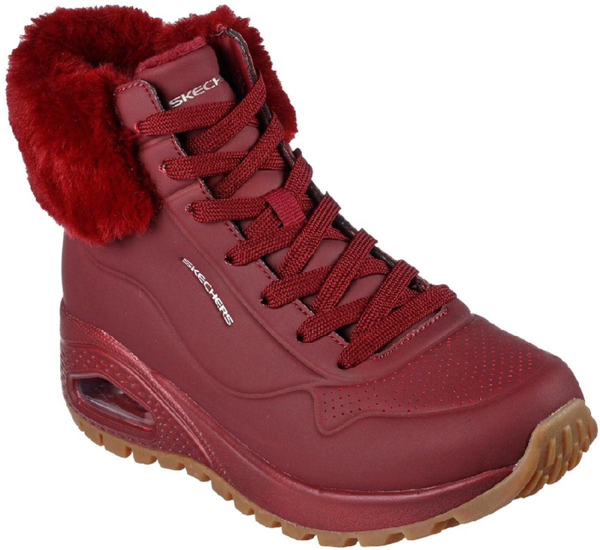 SKECHERS UNO RUGGED FALL AIR Skechers Dames Sneeuwlaarzen Bordo