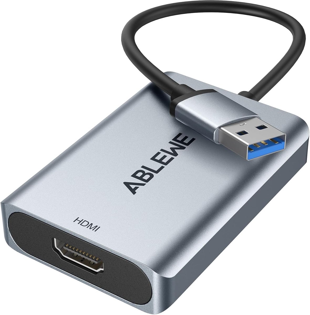 USB naar HDMI Adapter voor PC en Laptop - Audio en Video Converter