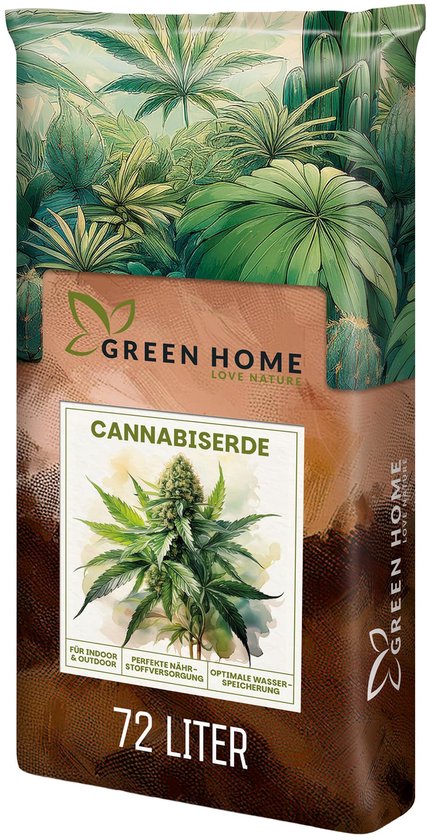 Green Home Love Nature - Universele potgrond - 72 liter - Met perliet - Voor binnen en buiten