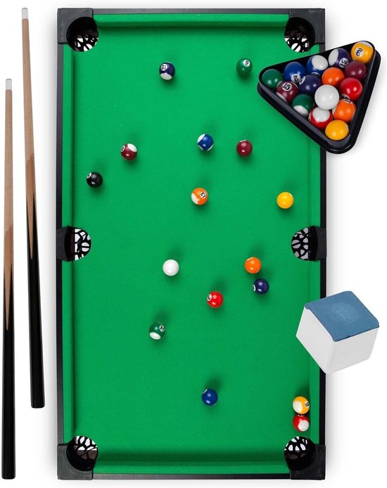Compacte Mini Tafeltennistafel voor Kinderen en Volwassenen - Incl. Accessoires — afbeelding 2