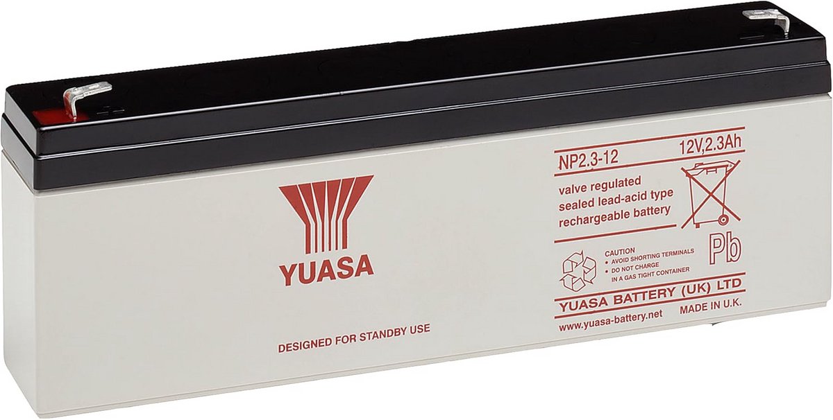 Oplaadbare Batterij - AGM Accu - Apparaten Voeden - 12 Volt Systeem - 17.8 x 3.4 x 6.4 cm