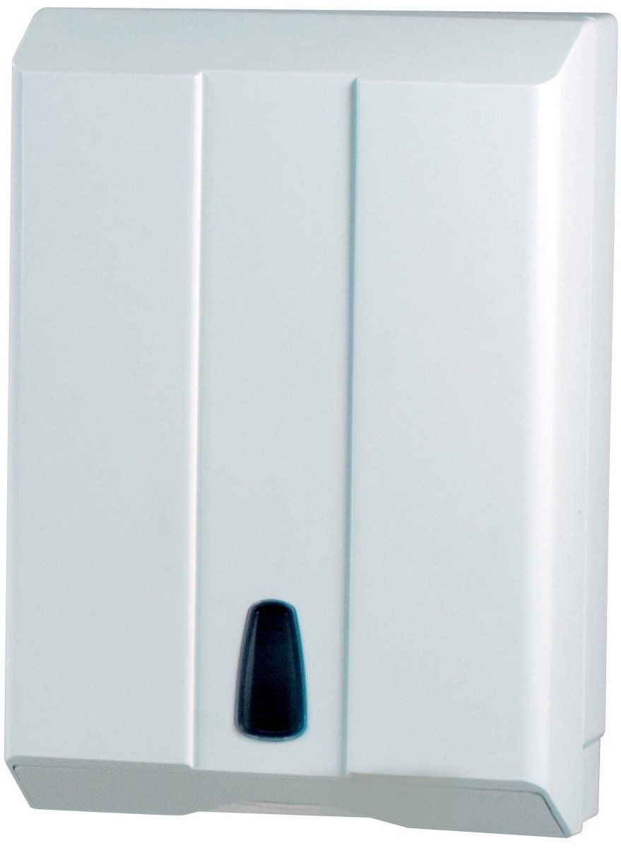 Papierrol Dispenser - Handdoek Houder - Hygiënisch Werken - Robuust Ontwerp - 40x13x28.5cm - Wit