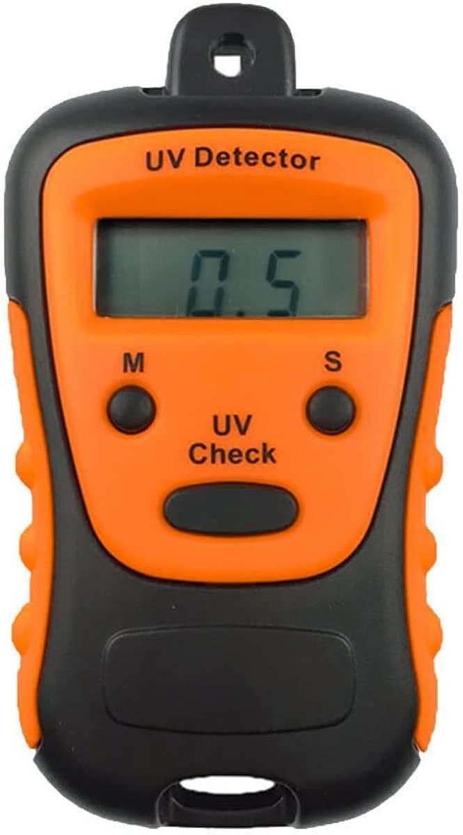 UV Sterkte Tester - Zonlicht Meter - UV Meting - Hoge Precisie Meten - Draagbaar LCD