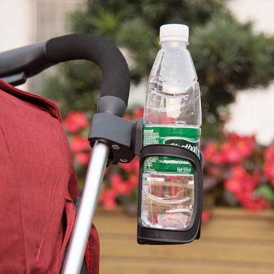 Multifunctionele universele bekerhouder - bidon houder - bidonhouder fiets - Zwarte waterfleshouder - 14*7cm van Gadgy — afbeelding 5