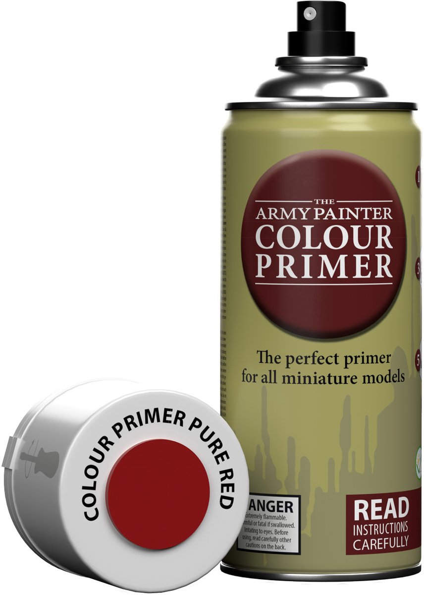 Army Painter Colour Primer - Pure Red (400Ml)