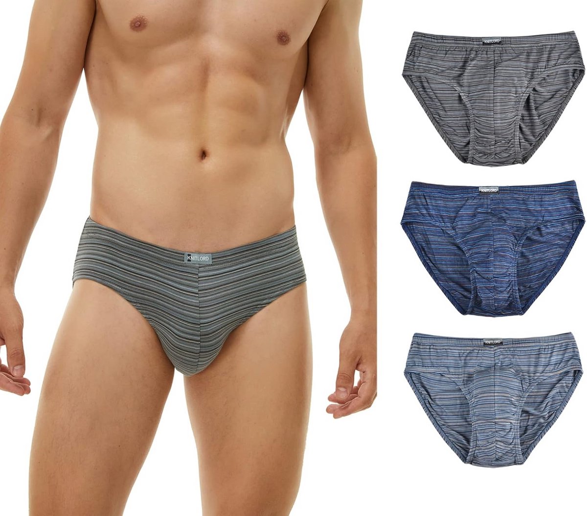 Set van 5 Boxershorts voor Heren - Zacht en Ademend Bamboe Ondergoed