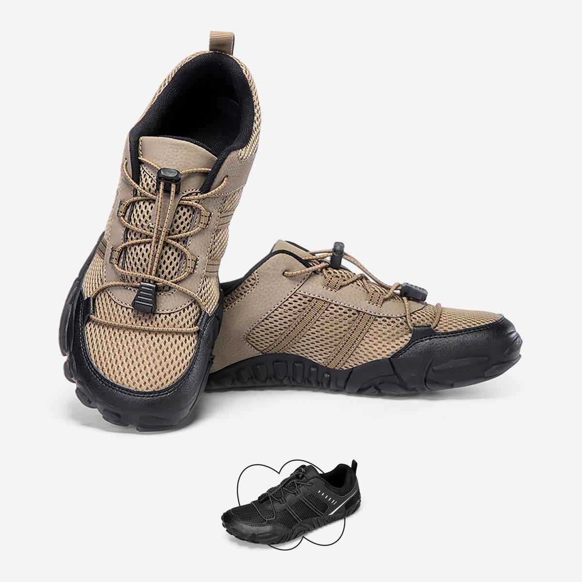 DOTALES - Stride barefoot schoenen Beige 38