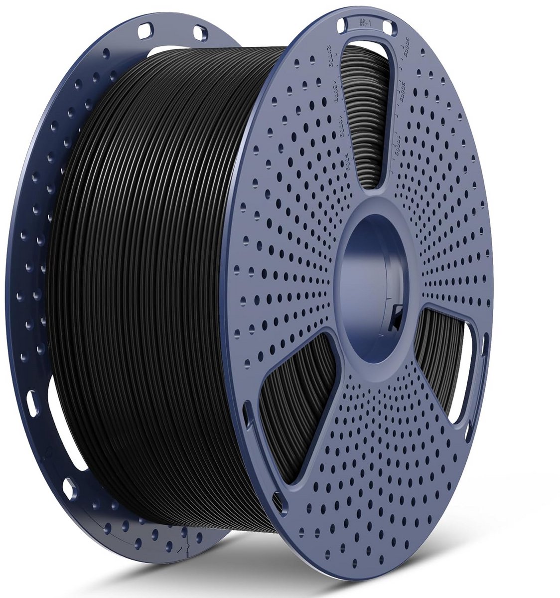 PLA 3D Printer Filament 1,75 mm Zwart Hoge Snelheid 3 kg Grote Spoel