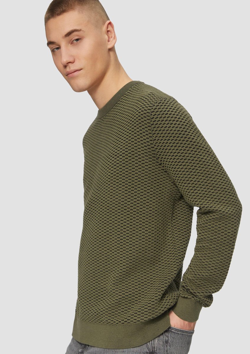 Q/S designed by - Pull - Maat XXL - Mannen - 79W0 GREEN - katoen — cadeau in Cadeau-ideeën - foto 5