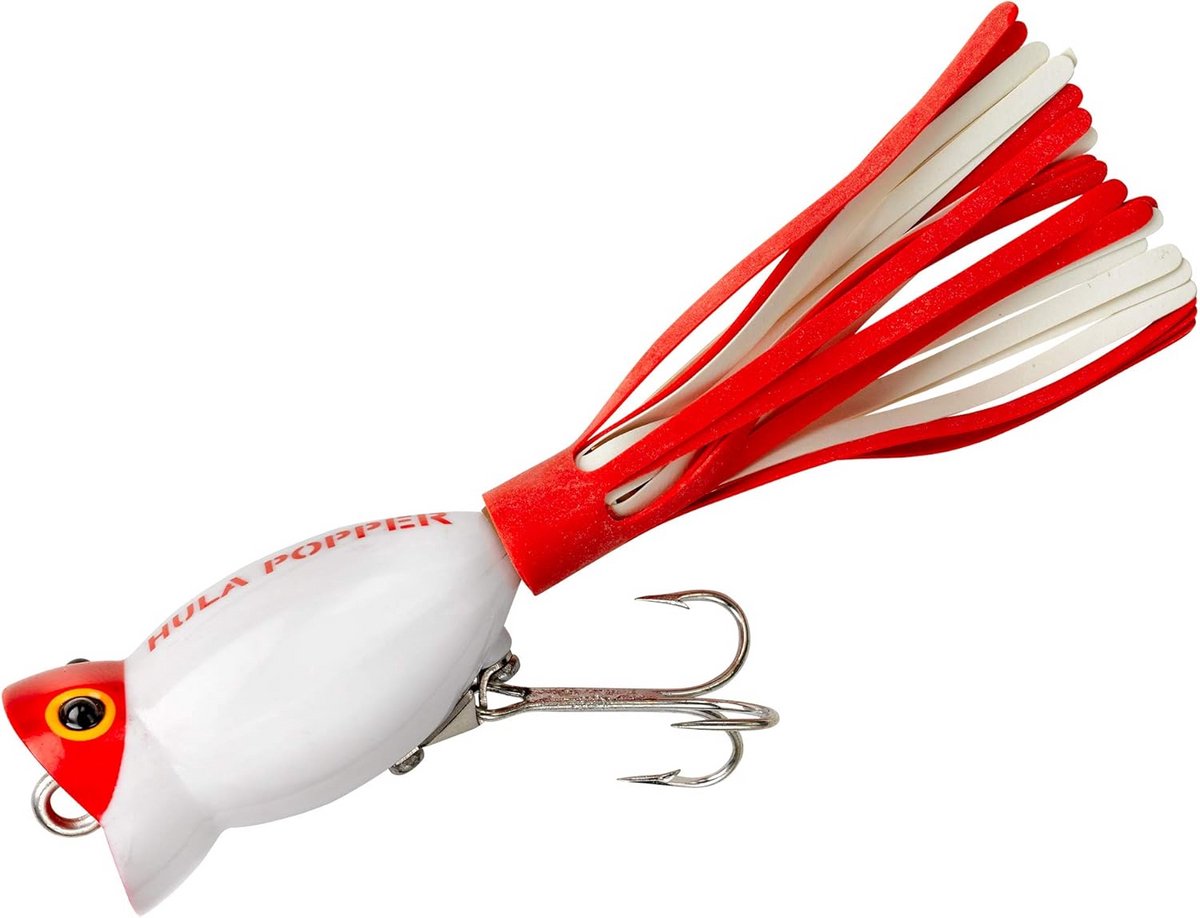 Topwater Vissen Lokken met Pulserende Rok voor Baars