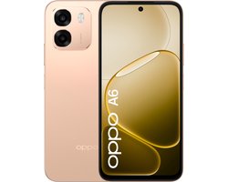OPPO A6 17,1 cm (6.75") Dual SIM Android 15 4G USB Type-C 6 GB 256 GB 6550 mAh Goud
