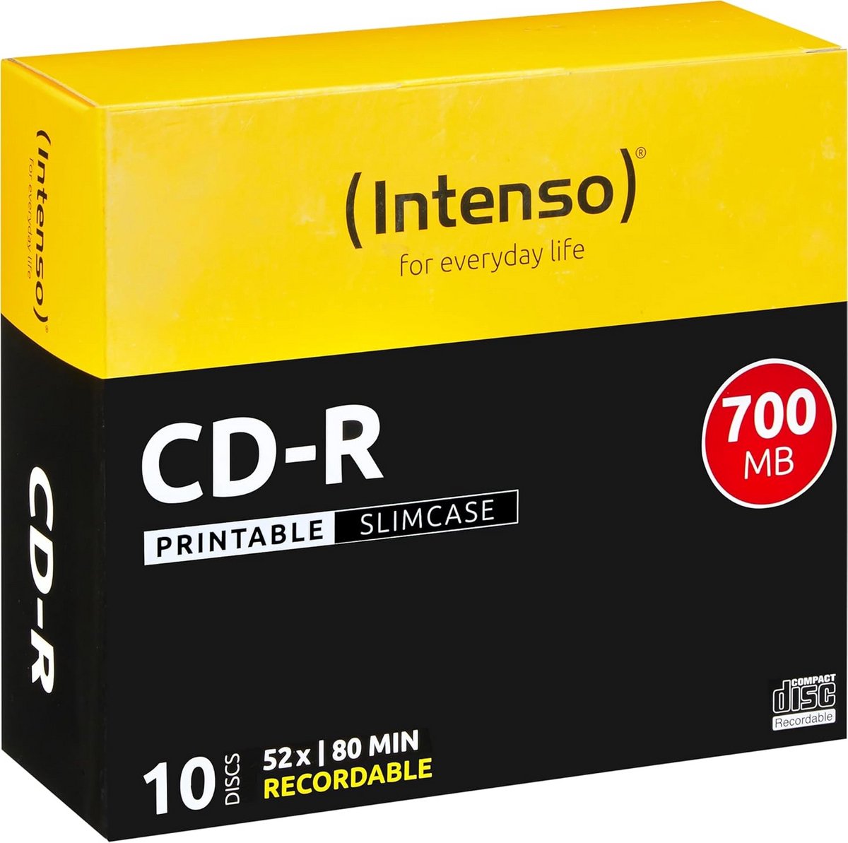CD-R Schijven 700MB Opslagcapaciteit - 10 Stuks