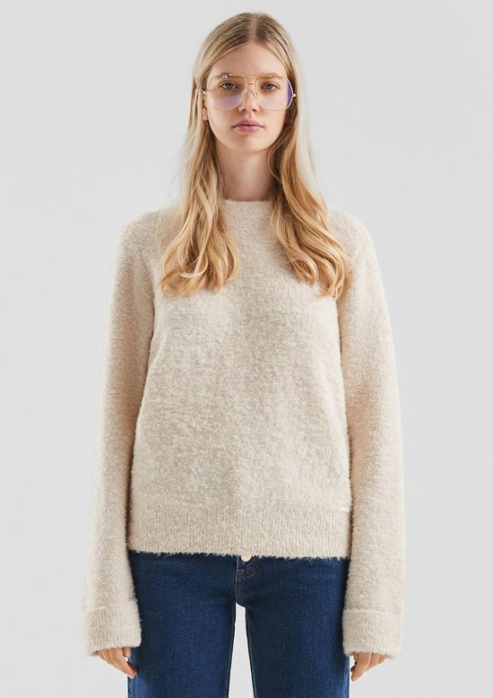 Q/S designed by - Dames pull - Maat XL - Vrouwen - Creme - polyester