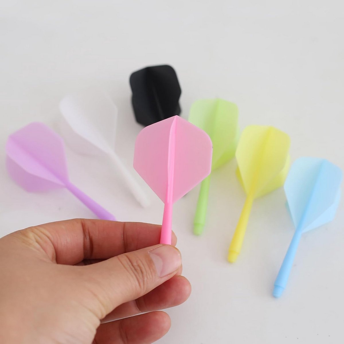 Dartpijlen Assortiment Shafts en Flights One Piece 2BA