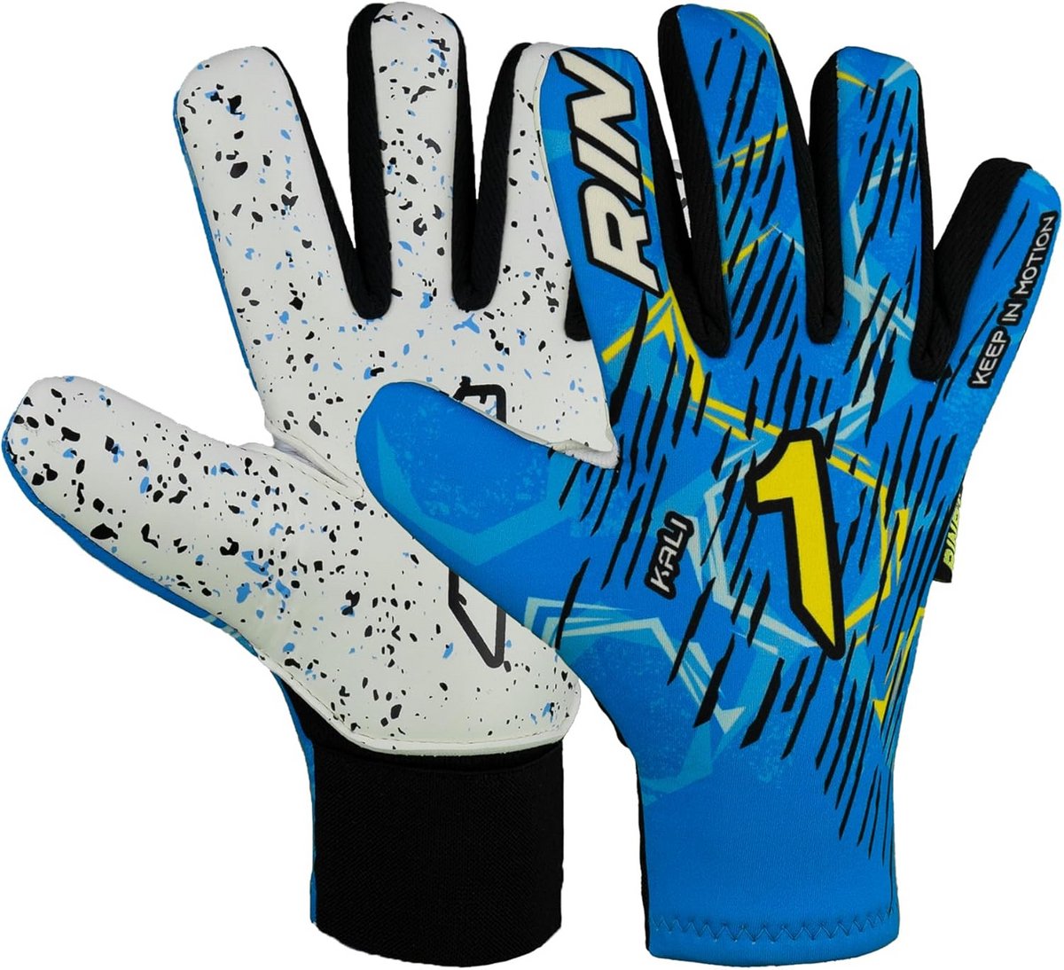 1200x1094.jpg Keepershandschoenen Junior Training Kunstgras Blauw Negatieve Snit - Afbeelding 1