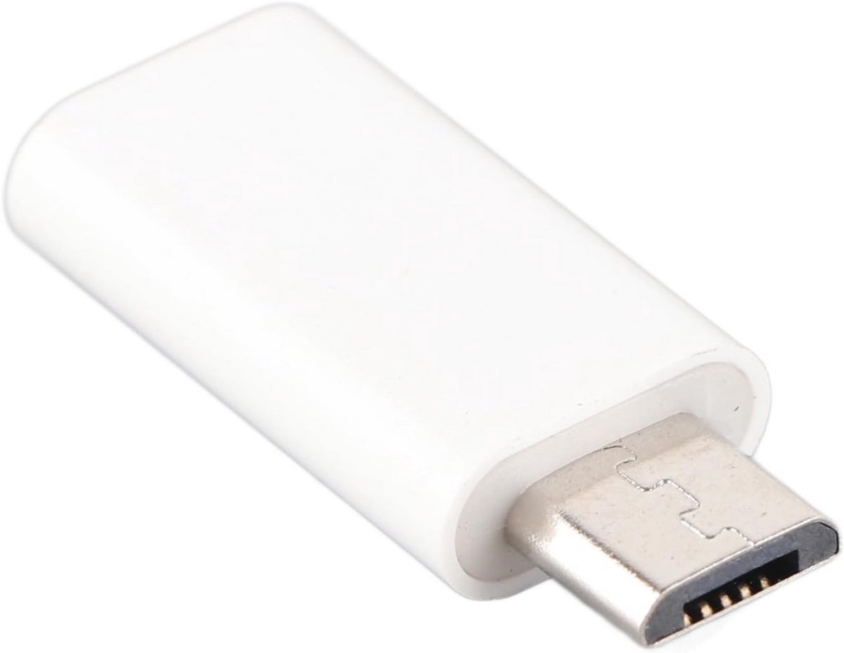 USB-C Vrouwelijk naar Micro USB Mannelijk Adapter voor Opladen en Data Synchronisatie