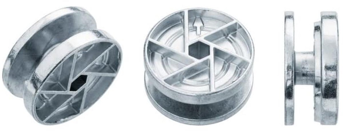 4 Stuks Excenter Meubelverbinder Kastbevestiging Ø35 mm Set