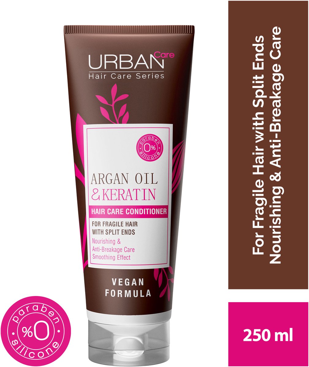 Urban Care - Argan Oil & Keratin Conditioner - 250ml