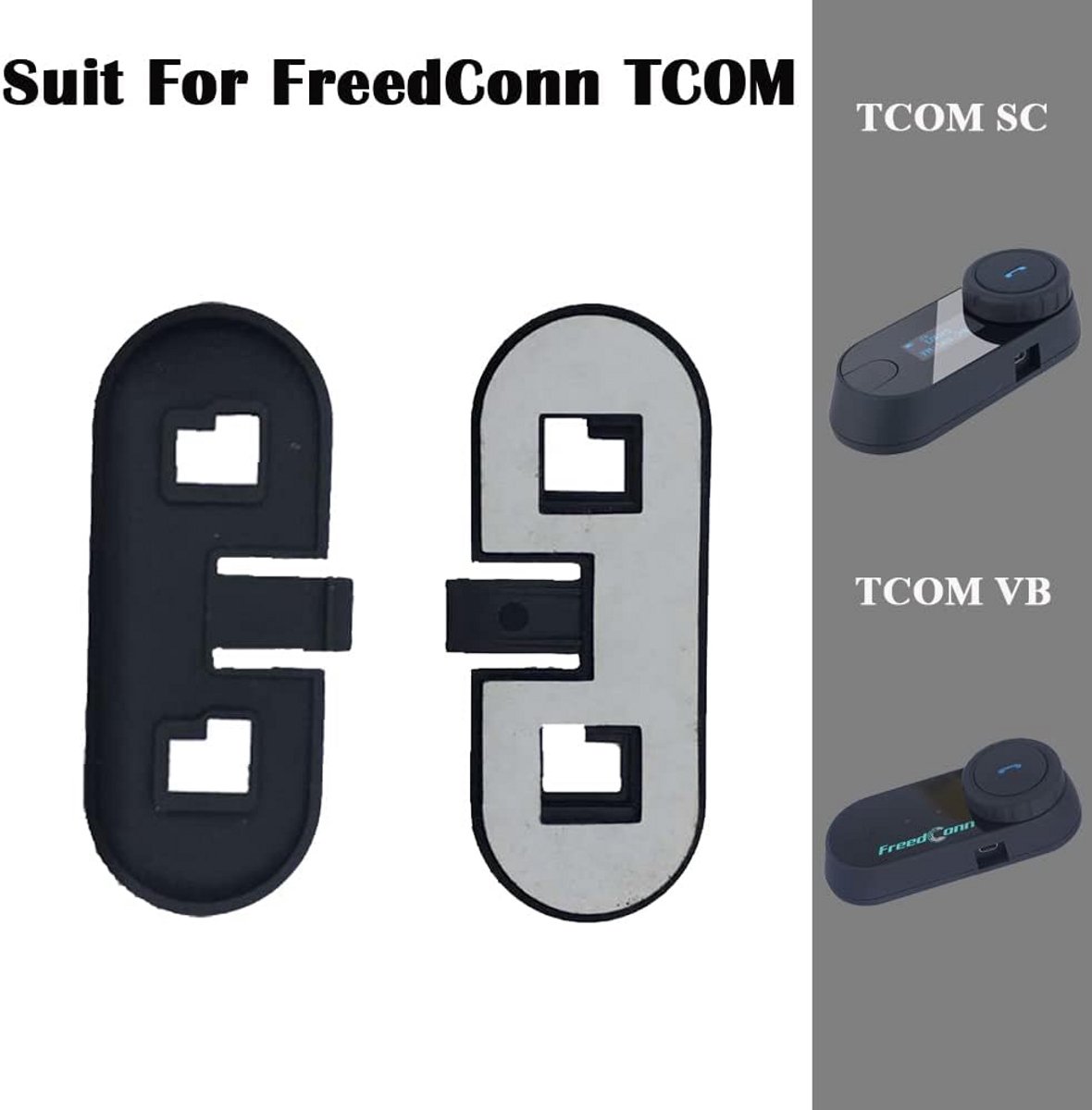 Motorhelm Clipbeugel voor Bluetooth Intercom Headsets