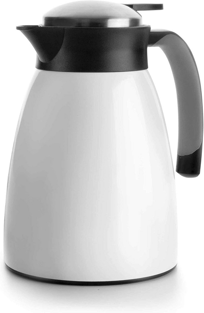 RVS Thermoskan met Handvat 1 Liter - Dubbelwandig