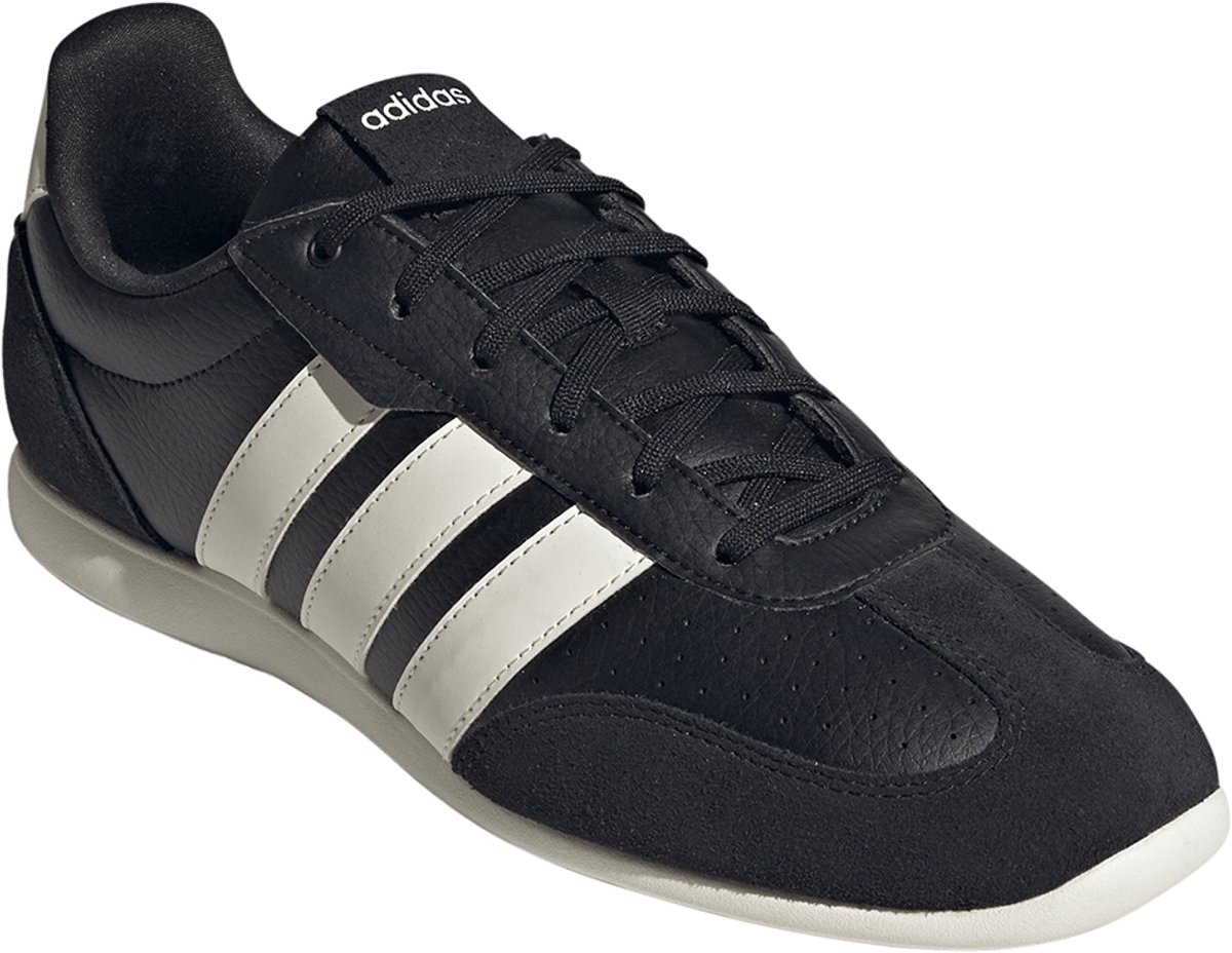 Adidas Heren BARREDA LO Sneaker HQ7382 Leer Streetstyle Zwart