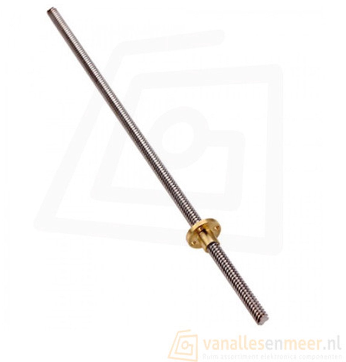 Draadas Z-as dia.8mm 300mm lang met moer