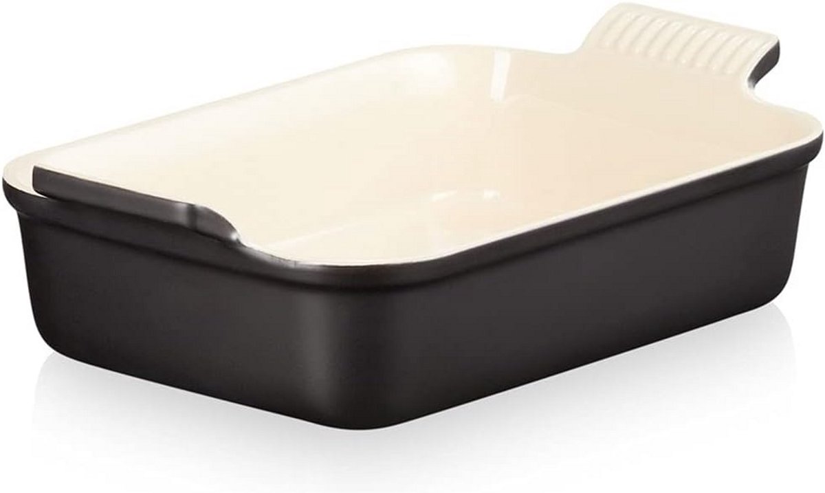 Ovenschaal Rechthoekig Steengoed 26 cm 2.4 Liter voor Ovenschotels en Lasagne