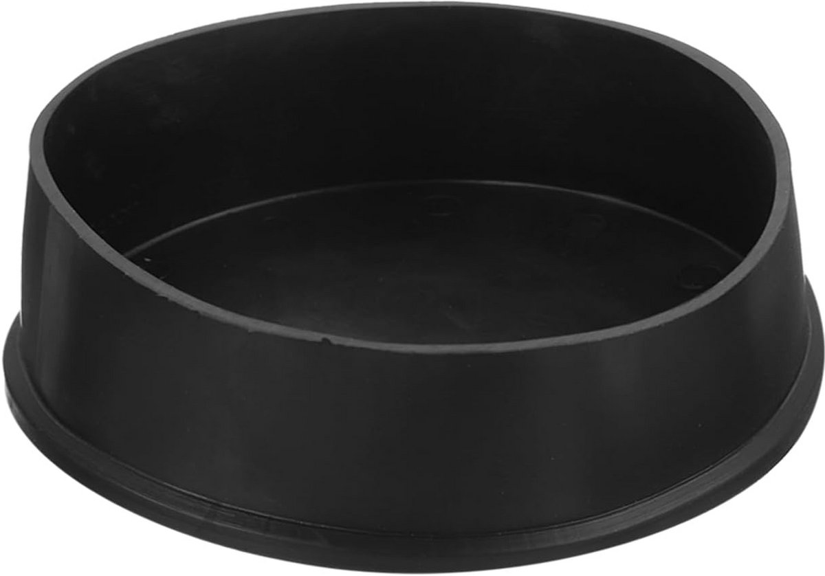 Ronde Zwarte Beschermdoppen voor Stoelfoten Voor Meubels 120 mm