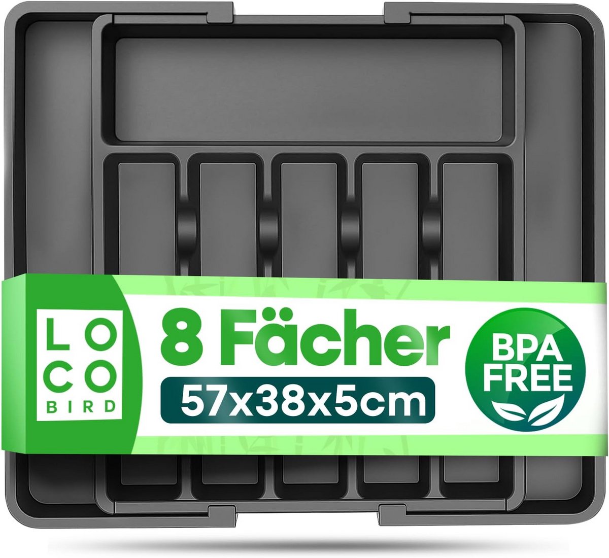 Bestekbak - Lade Organizer - Besteklade - 7 vakken