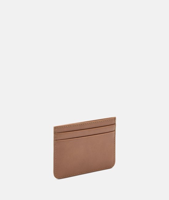LIEBESKIND BERLIN Cuir étui pour carte de crédit Liam Card Holder Sepia marron clair
