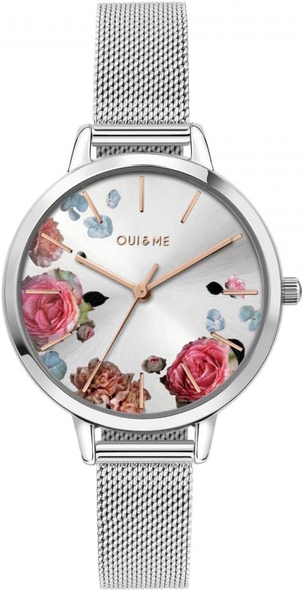 Dameshorloge Zilver Milanese Band Verwisselbare Band Waterdicht