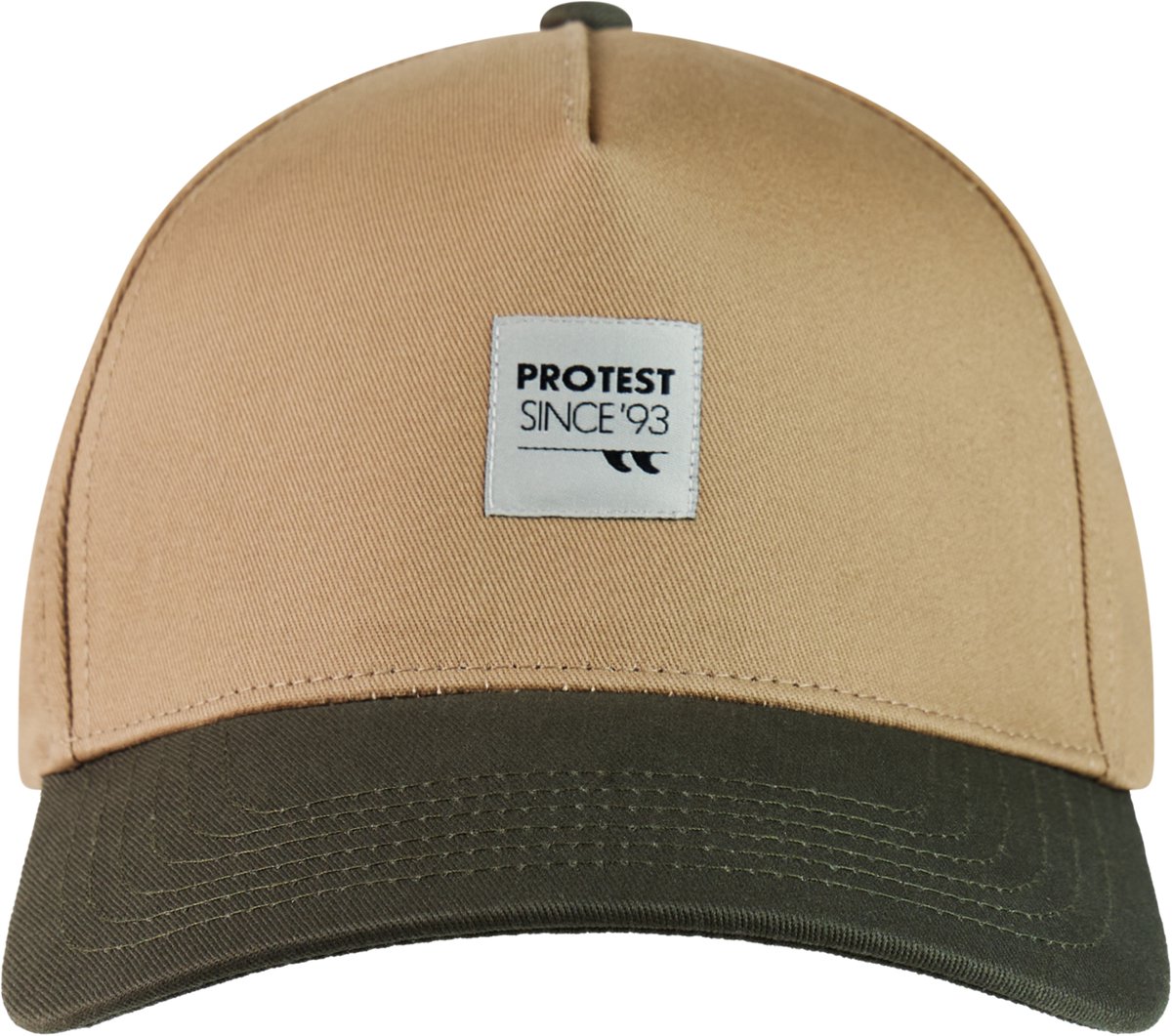 Protest PRTHawkins Baseball pet Heren Gespsluiting Normale pasvorm Bruin