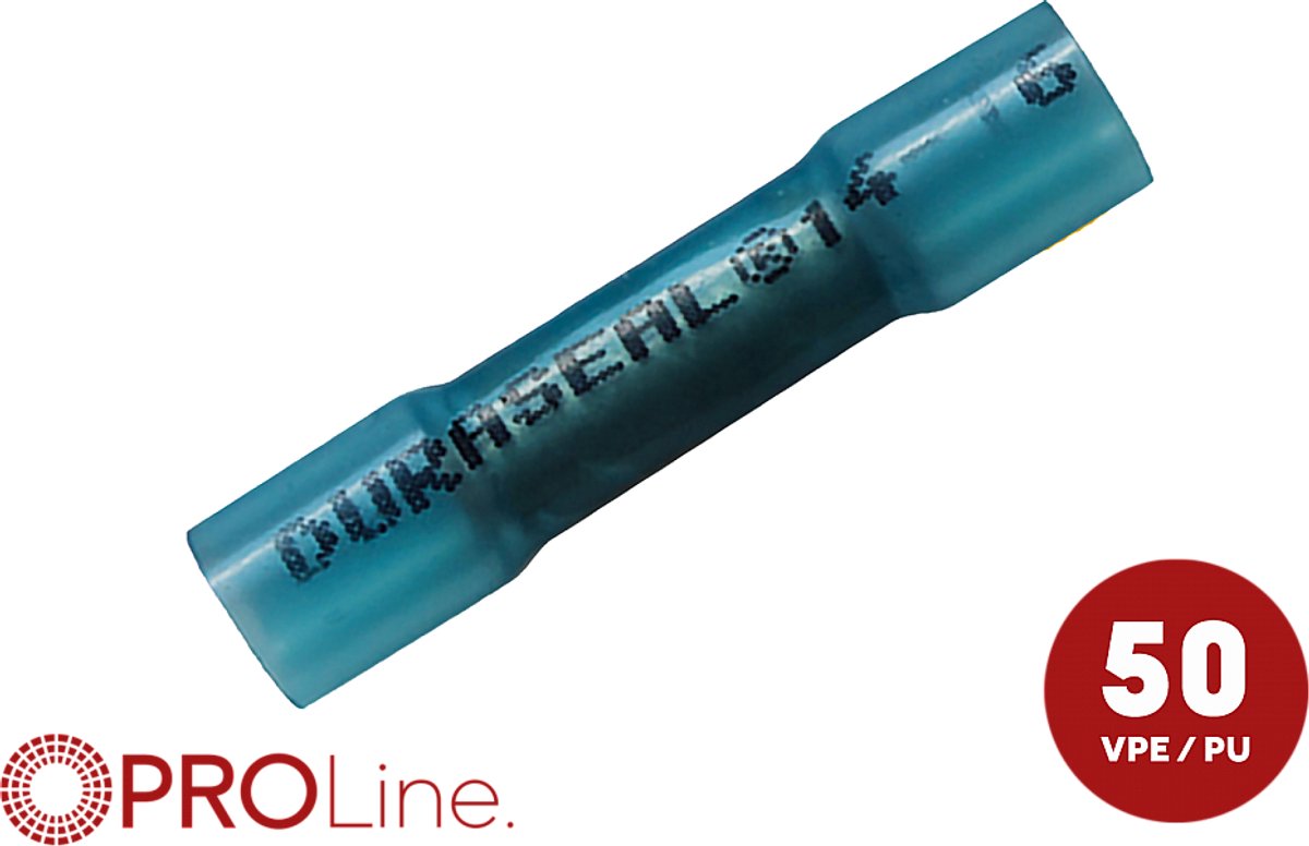 Duraseal waterdichte (door verwarming) kabeldoorverbinder HSC blauw 1,5-2,5mm2 (50stuks) ACV PROLine