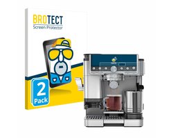BROTECT - Screenprotector voor Ninja Luxe Cafe Pro ES701EU - Folie Beschermfolie matte 2 Stuks