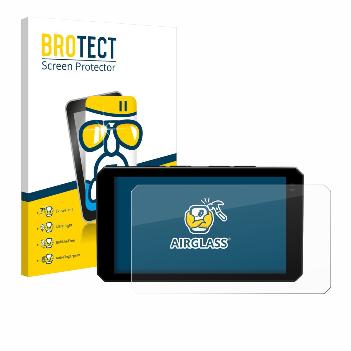Screenprotector voor Chigee AIO-6 LTE 4G Beschermglas transparant