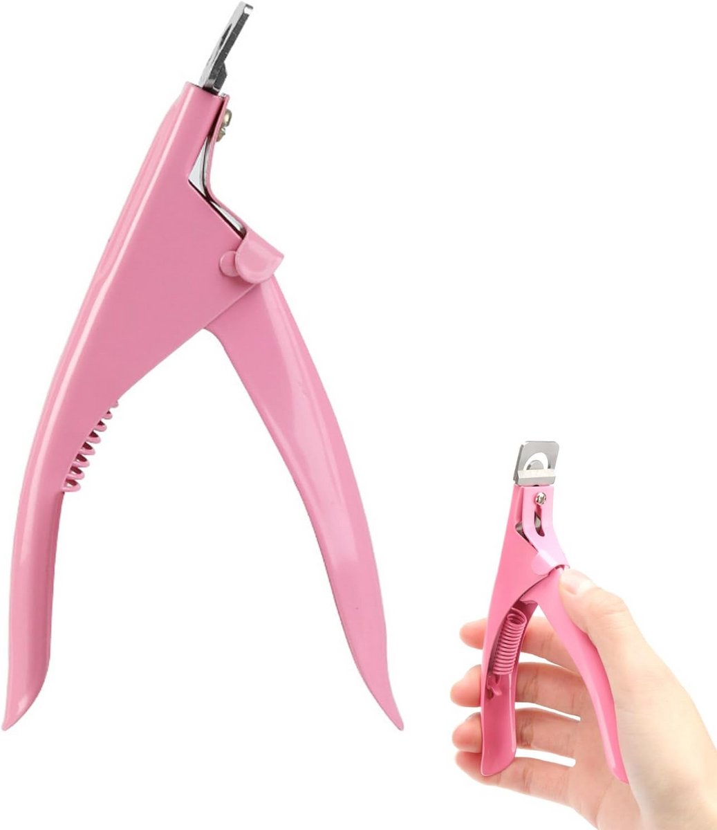 Nagelknipper voor Kunstnagels en Tips - Roestvrij Staal Nageltrimmer