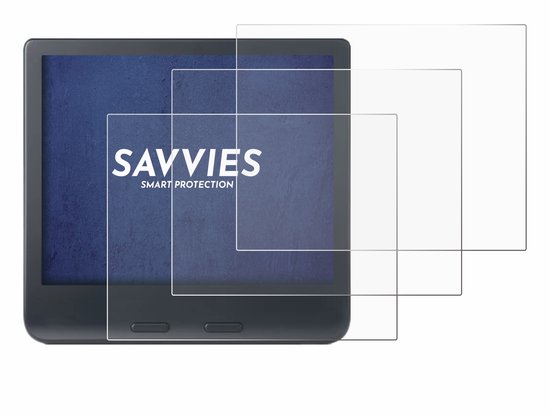 Savvies - Screenprotector voor Kobo Libra Colour 2024 - Folie Beschermfolie transparant (6 Stuks) van Savvies — afbeelding 4