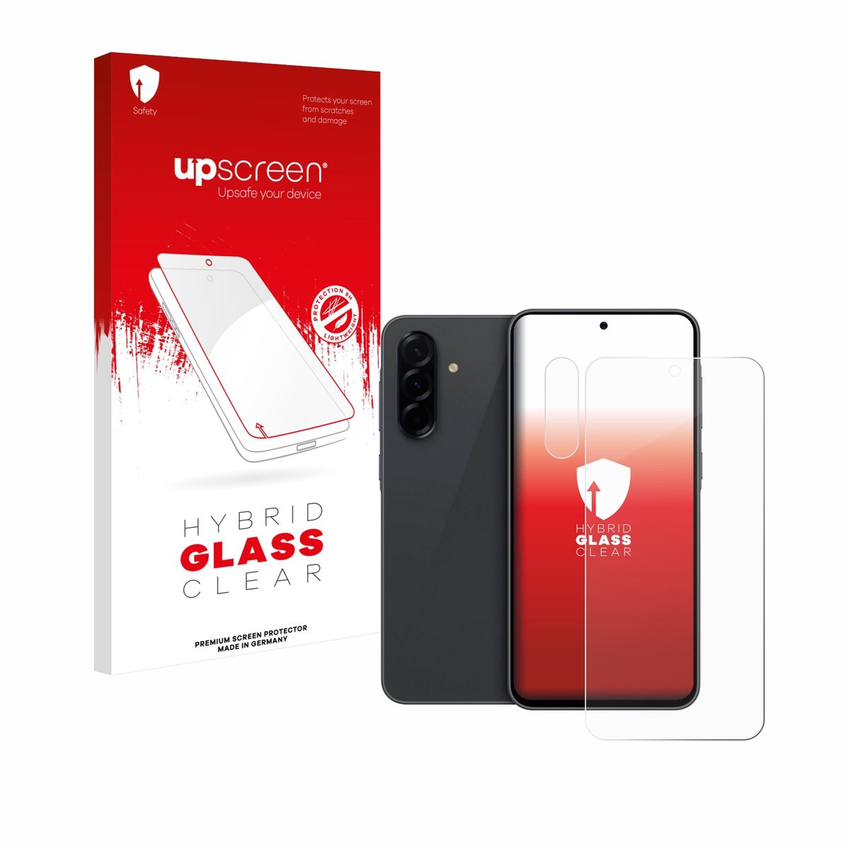 upscreen - Screenprotector voor Samsung Galaxy A36 5G (Voor+Camera) - Folie Beschermfolie Beschermglas transparant