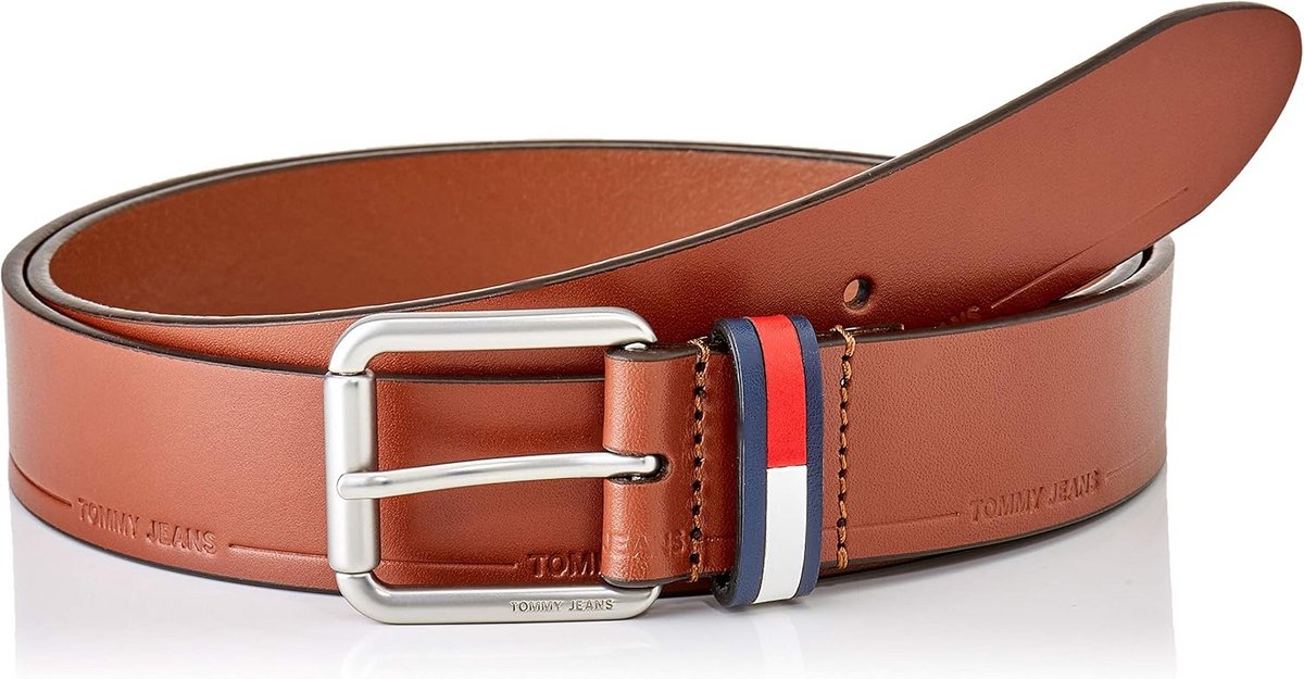 Heren riem met vlagdetail voor jeans en casual kleding